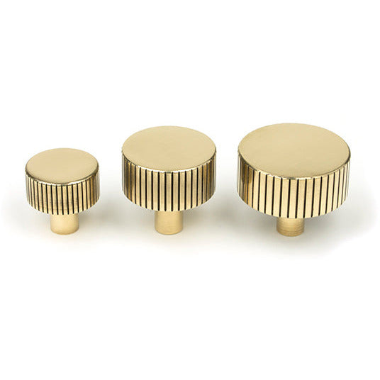 From The Anvil - Judd Cabinet Knob - 32mm (No rose) - Aged Brass - 50381 - Choice Handles