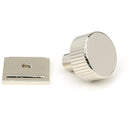 From The Anvil - Judd Cabinet Knob - 25mm (Plain) - Polished Nickel - 50389 - Choice Handles