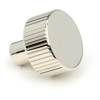 From The Anvil - Judd Cabinet Knob - 25mm (No rose) - Polished Nickel - 50390 - Choice Handles