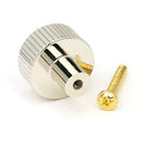 From The Anvil - Judd Cabinet Knob - 25mm (No rose) - Polished Nickel - 50390 - Choice Handles
