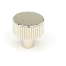 From The Anvil - Judd Cabinet Knob - 25mm (No rose) - Polished Nickel - 50390 - Choice Handles