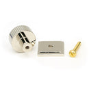 From The Anvil - Judd Cabinet Knob - 25mm (Square) - Polished Nickel - 50391 - Choice Handles