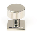 From The Anvil - Judd Cabinet Knob - 25mm (Square) - Polished Nickel - 50391 - Choice Handles