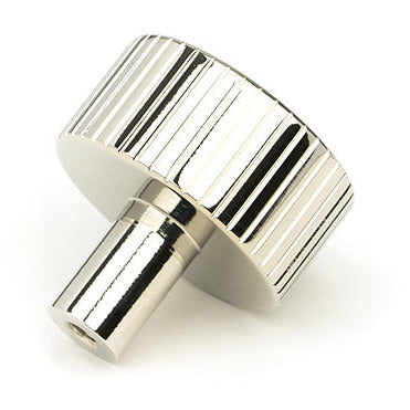 From The Anvil - Judd Cabinet Knob - 32mm (No rose) - Polished Nickel - 50393 - Choice Handles