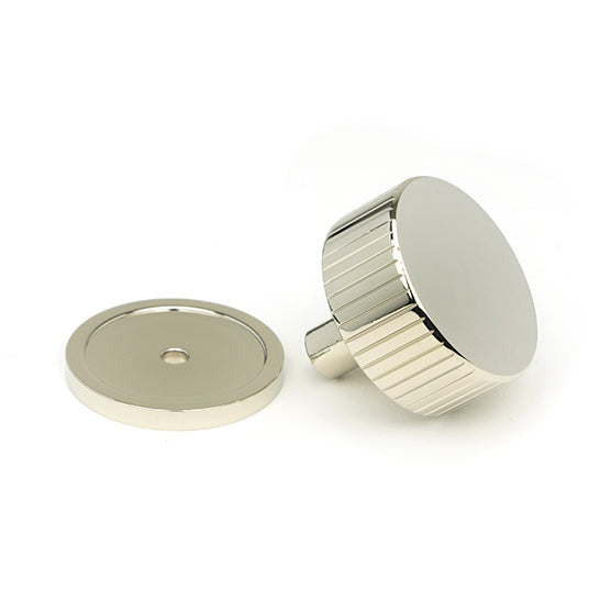 From The Anvil - Judd Cabinet Knob - 38mm (Plain) - Polished Nickel - 50395 - Choice Handles