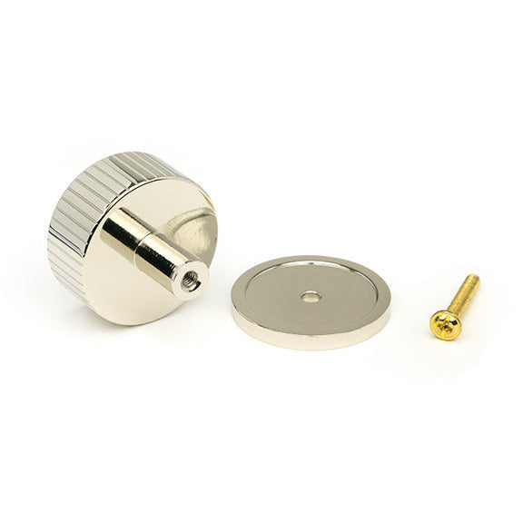 From The Anvil - Judd Cabinet Knob - 38mm (Plain) - Polished Nickel - 50395 - Choice Handles