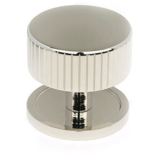 From The Anvil - Judd Cabinet Knob - 38mm (Plain) - Polished Nickel - 50395 - Choice Handles