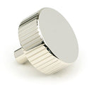 From The Anvil - Judd Cabinet Knob - 38mm (No rose) - Polished Nickel - 50396 - Choice Handles
