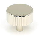 From The Anvil - Judd Cabinet Knob - 38mm (No rose) - Polished Nickel - 50396 - Choice Handles