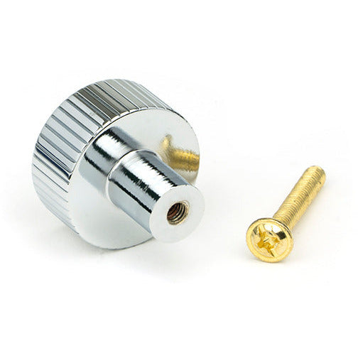 From The Anvil - Judd Cabinet Knob - 25mm (No rose) - Polished Chrome - 50401 - Choice Handles