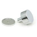 From The Anvil - Judd Cabinet Knob - 32mm (Plain) - Polished Chrome - 50403 - Choice Handles