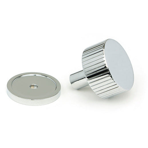 From The Anvil - Judd Cabinet Knob - 32mm (Plain) - Polished Chrome - 50403 - Choice Handles