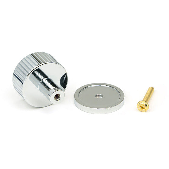 From The Anvil - Judd Cabinet Knob - 32mm (Plain) - Polished Chrome - 50403 - Choice Handles