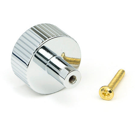 From The Anvil - Judd Cabinet Knob - 32mm (No rose) - Polished Chrome - 50404 - Choice Handles
