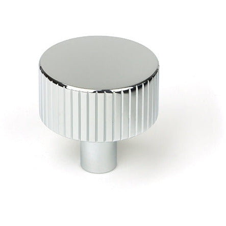 From The Anvil - Judd Cabinet Knob - 32mm (No rose) - Polished Chrome - 50404 - Choice Handles