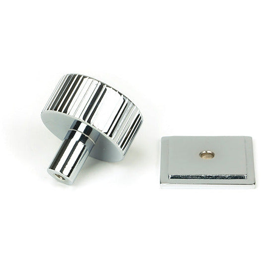 From The Anvil - Judd Cabinet Knob - 32mm (Square) - Polished Chrome - 50405 - Choice Handles