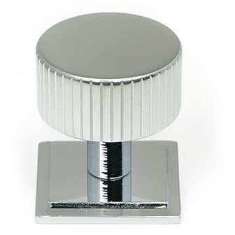 From The Anvil - Judd Cabinet Knob - 32mm (Square) - Polished Chrome - 50405 - Choice Handles