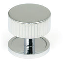 From The Anvil - Judd Cabinet Knob - 38mm (Plain) - Polished Chrome - 50406 - Choice Handles