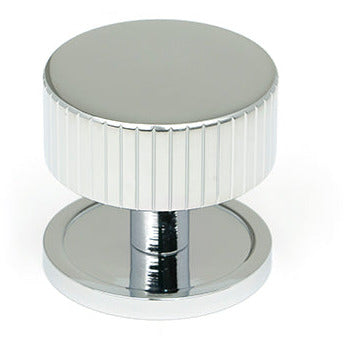 From The Anvil - Judd Cabinet Knob - 38mm (Plain) - Polished Chrome - 50406 - Choice Handles