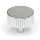 From The Anvil - Judd Cabinet Knob - 38mm (No rose) - Polished Chrome - 50407 - Choice Handles
