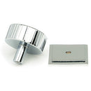 From The Anvil - Judd Cabinet Knob - 38mm (Square) - Polished Chrome - 50408 - Choice Handles