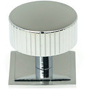 From The Anvil - Judd Cabinet Knob - 38mm (Square) - Polished Chrome - 50408 - Choice Handles