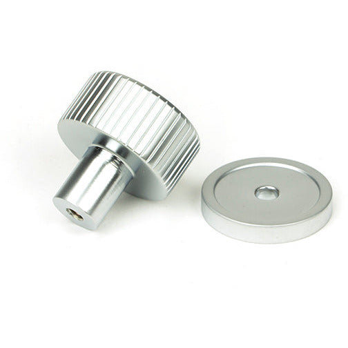 From The Anvil - Judd Cabinet Knob - 25mm (Plain) - Satin Chrome - 50412 - Choice Handles