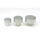 From The Anvil - Judd Cabinet Knob - 25mm (Plain) - Satin Chrome - 50412 - Choice Handles