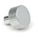 From The Anvil - Judd Cabinet Knob - 25mm (No rose) - Satin Chrome - 50413 - Choice Handles