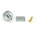 From The Anvil - Judd Cabinet Knob - 25mm (Square) - Satin Chrome - 50414 - Choice Handles