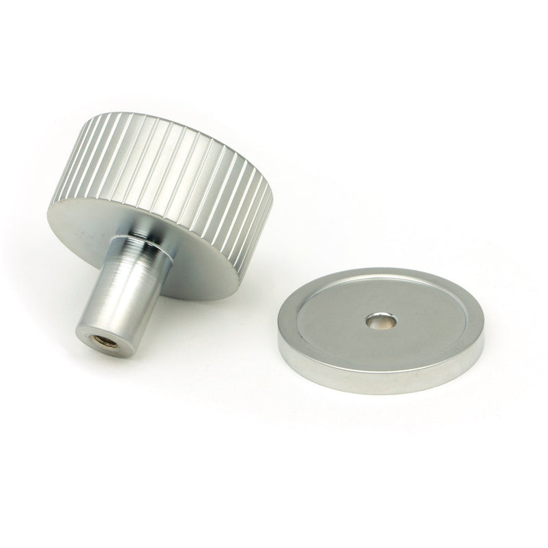 From The Anvil - Judd Cabinet Knob - 32mm (Plain) - Satin Chrome - 50415 - Choice Handles