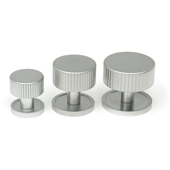 From The Anvil - Judd Cabinet Knob - 32mm (Plain) - Satin Chrome - 50415 - Choice Handles