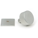 From The Anvil - Judd Cabinet Knob - 32mm (Square) - Satin Chrome - 50417 - Choice Handles