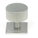 From The Anvil - Judd Cabinet Knob - 32mm (Square) - Satin Chrome - 50417 - Choice Handles