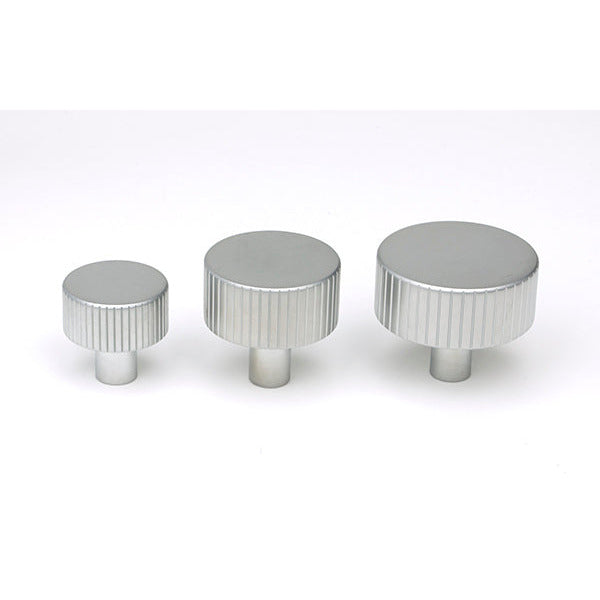 From The Anvil - Judd Cabinet Knob - 38mm (No rose) - Satin Chrome - 50419 - Choice Handles