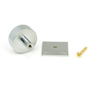 From The Anvil - Judd Cabinet Knob - 38mm (Square) - Satin Chrome - 50420 - Choice Handles