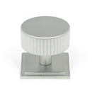 From The Anvil - Judd Cabinet Knob - 38mm (Square) - Satin Chrome - 50420 - Choice Handles