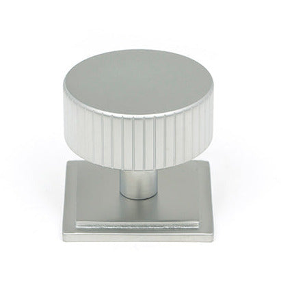 From The Anvil - Judd Cabinet Knob - 38mm (Square) - Satin Chrome - 50420 - Choice Handles
