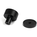 From The Anvil - Judd Cabinet Knob - 25mm (Plain) - Matt Black - 50424 - Choice Handles