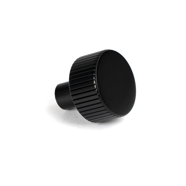 From The Anvil - Judd Cabinet Knob - 25mm (No rose) - Matt Black - 50425 - Choice Handles