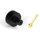 From The Anvil - Judd Cabinet Knob - 25mm (No rose) - Matt Black - 50425 - Choice Handles