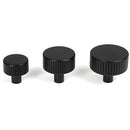From The Anvil - Judd Cabinet Knob - 25mm (No rose) - Matt Black - 50425 - Choice Handles