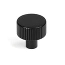 From The Anvil - Judd Cabinet Knob - 25mm (No rose) - Matt Black - 50425 - Choice Handles