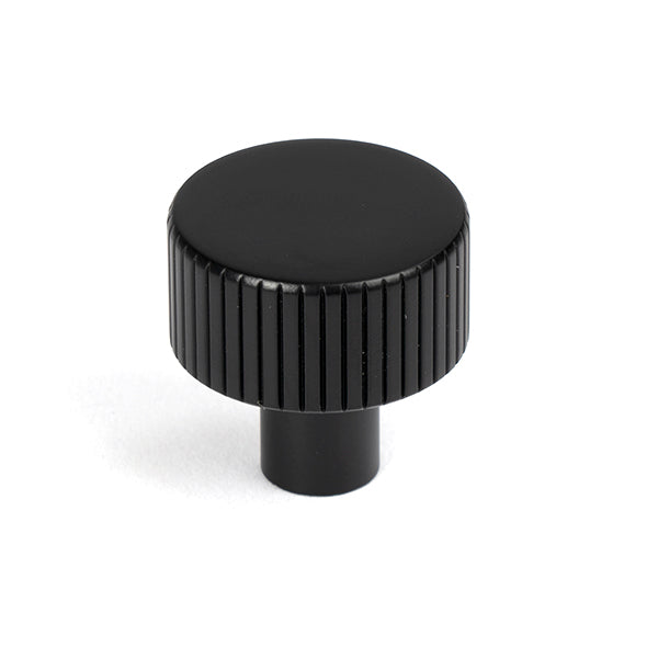 From The Anvil - Judd Cabinet Knob - 25mm (No rose) - Matt Black - 50425 - Choice Handles