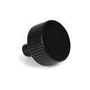 From The Anvil - Judd Cabinet Knob - 32mm (No rose) - Matt Black - 50428 - Choice Handles