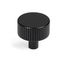 From The Anvil - Judd Cabinet Knob - 32mm (No rose) - Matt Black - 50428 - Choice Handles