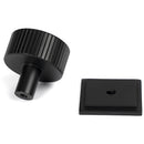 From The Anvil - Judd Cabinet Knob - 32mm (Square) - Matt Black - 50429 - Choice Handles