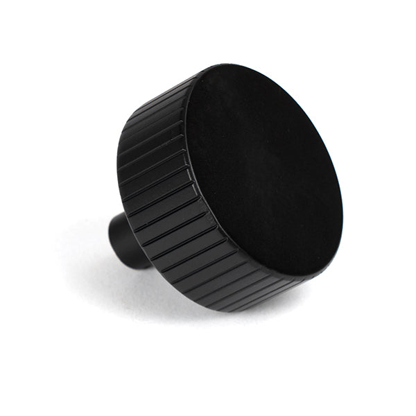 From The Anvil - Judd Cabinet Knob - 38mm (No rose) - Matt Black - 50431 - Choice Handles