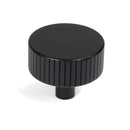 From The Anvil - Judd Cabinet Knob - 38mm (No rose) - Matt Black - 50431 - Choice Handles