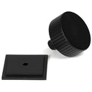 From The Anvil - Judd Cabinet Knob - 38mm (Square) - Matt Black - 50432 - Choice Handles